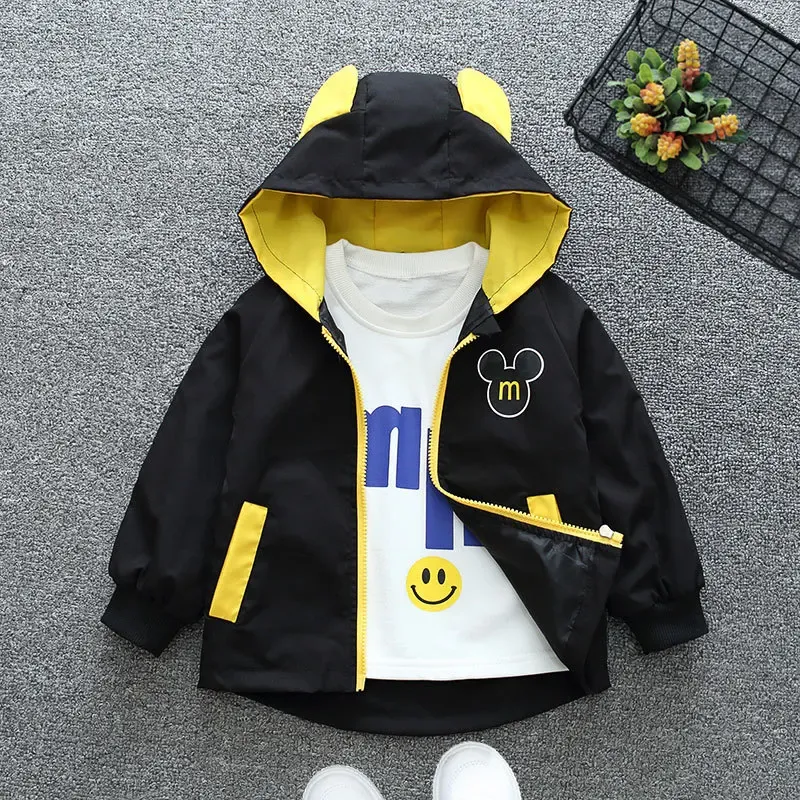 Kids Spring Autumn Hooded Jacket 4