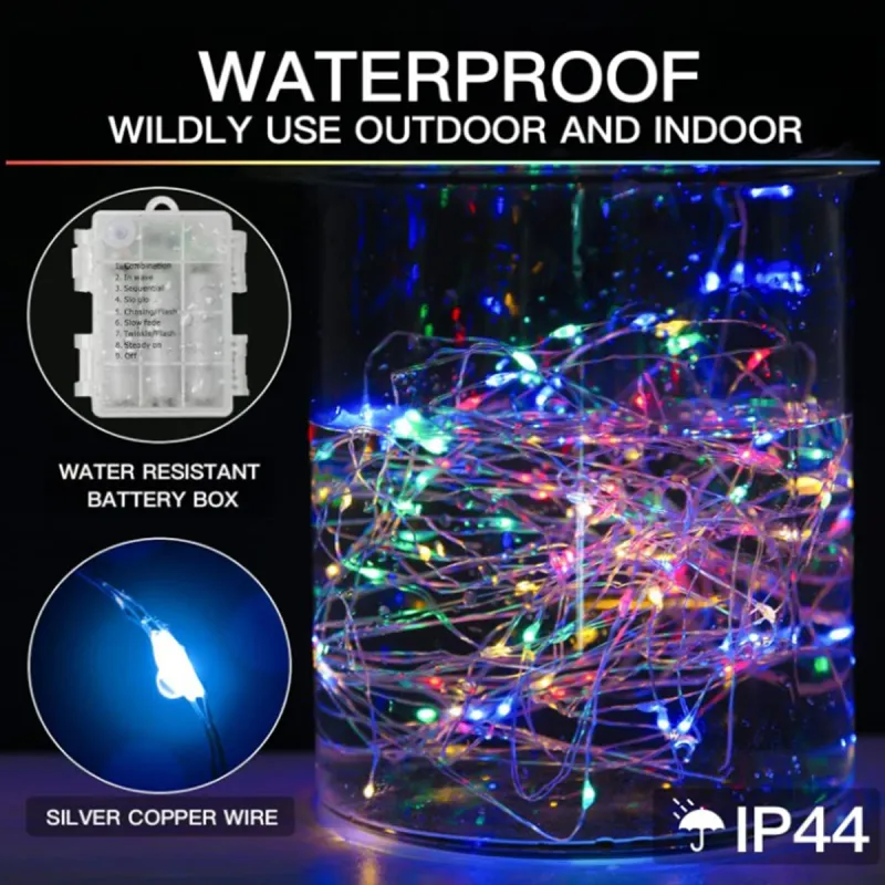 LED Fairy String Lights USB Remote 6