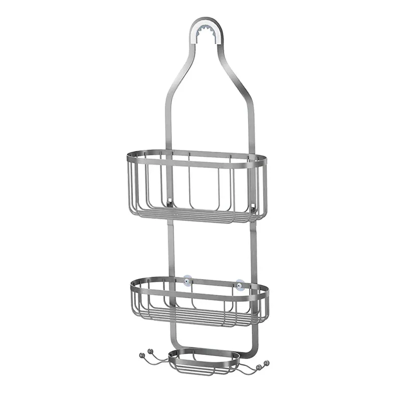 Hanging Shower Caddy Basket with Hooks 5