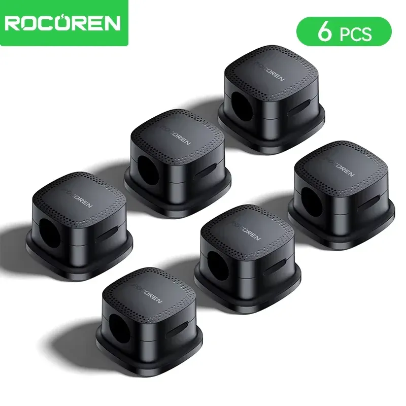 Rocoren Magnetic Cable Organizer 6PCS 1