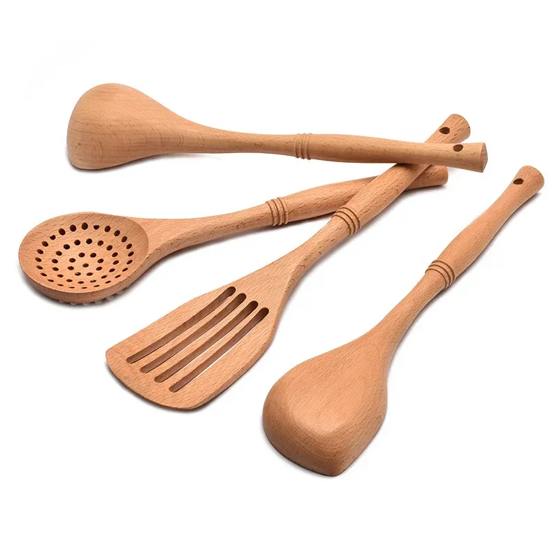 7-Pc Wooden Kitchen Utensil Set 6