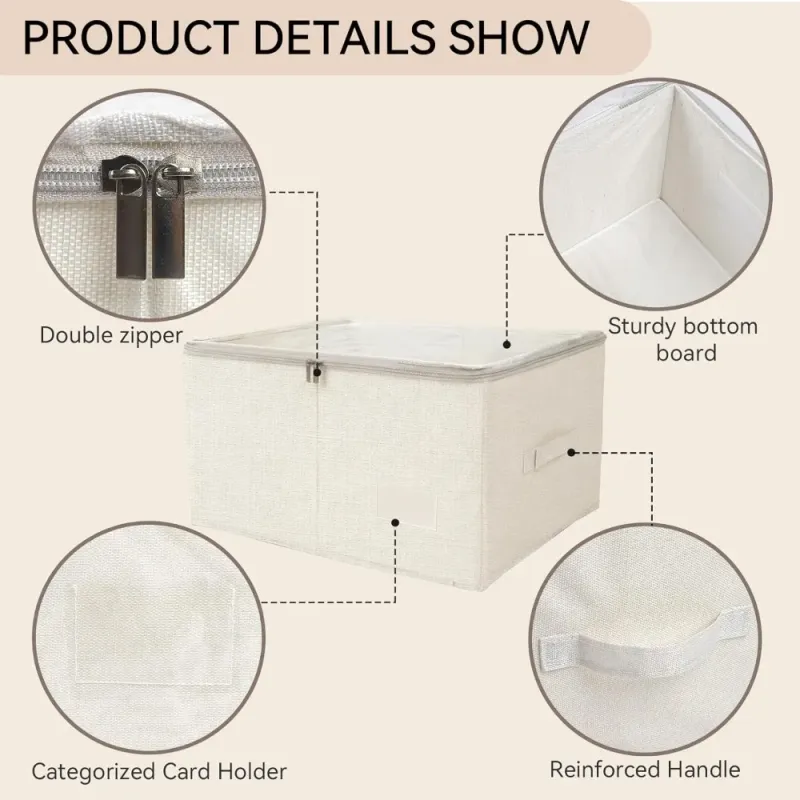 Collapsible Storage Bin with Window 6