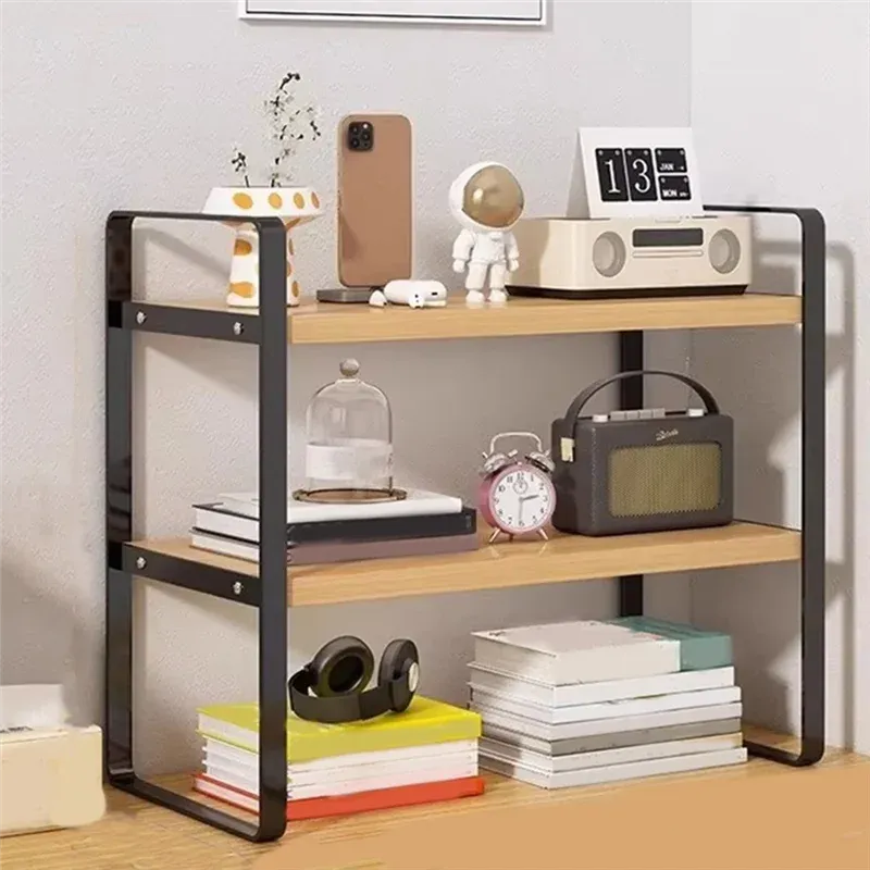 Wooden Desktop Organizer Shelf 3