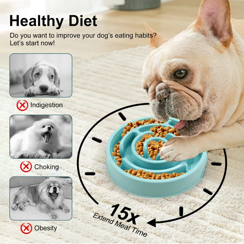 Eco Slow Feeder Dog Bowl 2