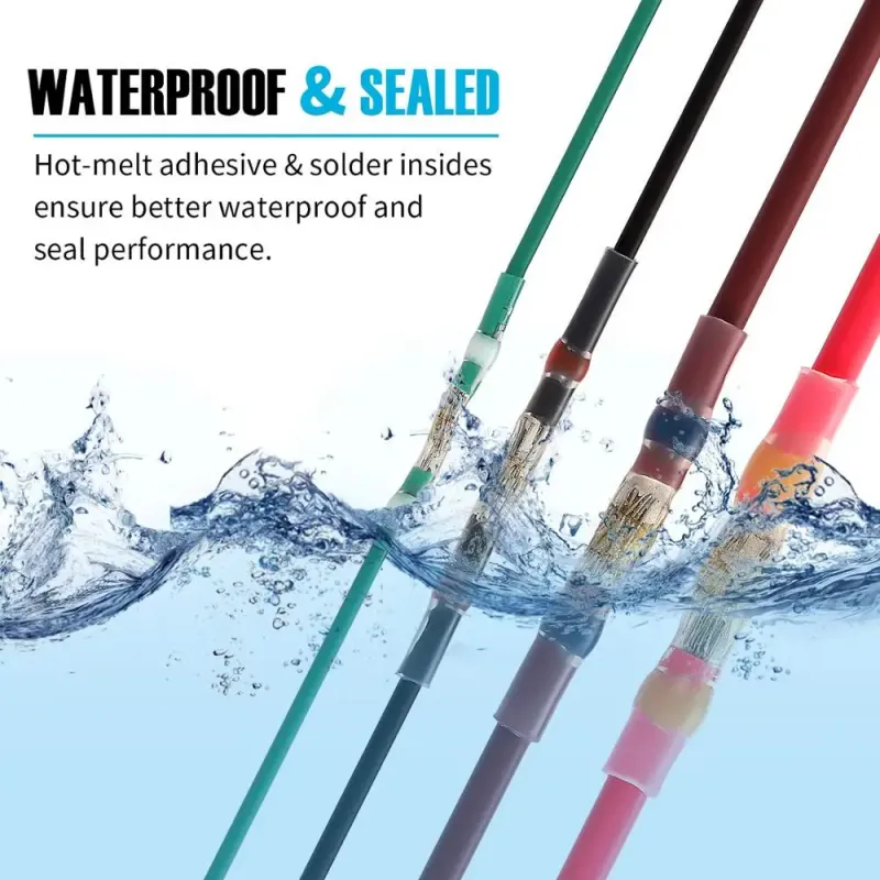 Solder Seal Heat Shrink Wire Connectors 100pcs 3