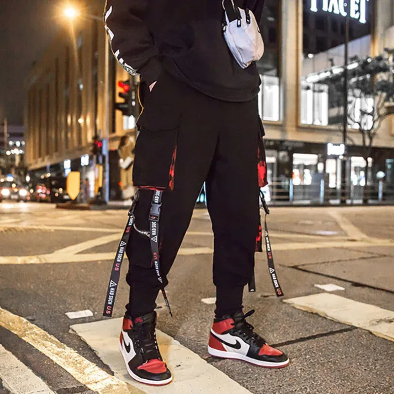Harajuku Cargo Joggers - Y2K Streetwear 6