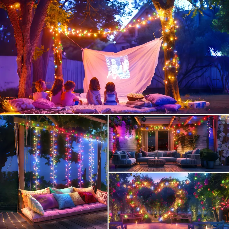Solar LED String Lights - 8 Modes 3