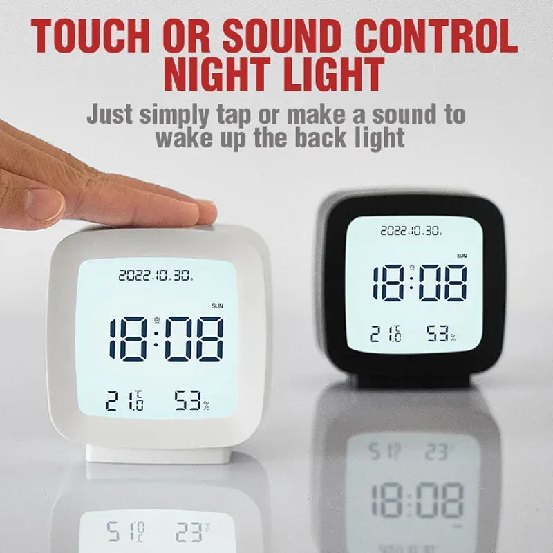 Touch Control Digital Desk Clock 1