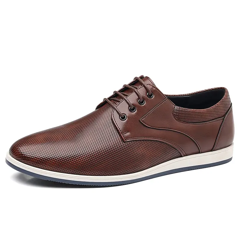 Men's Leather Oxford Dress Shoes 6