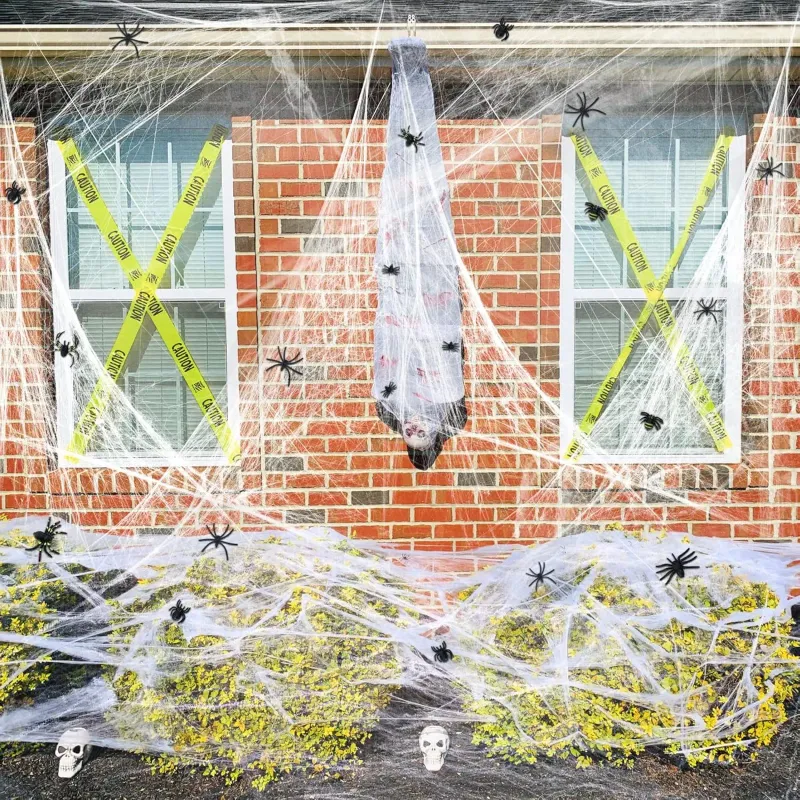 Halloween Spider Web Decor Set 5