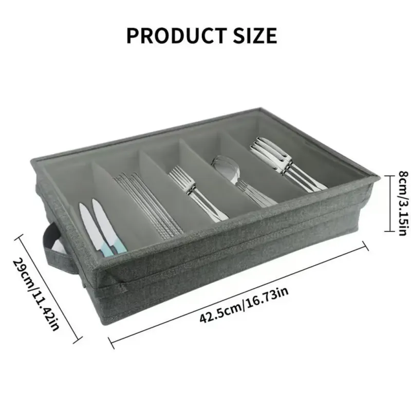 Stackable Flatware Organizer Box 3