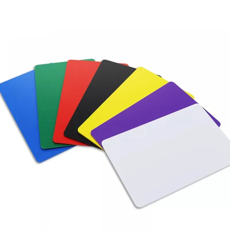 Blank Colored PVC RFID NFC Cards 3