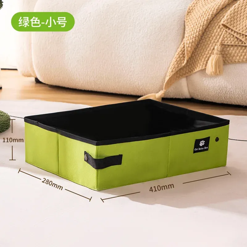 Portable Foldable Cat Litter Box 6