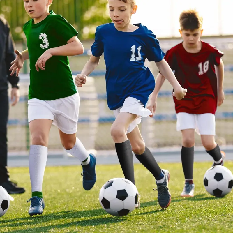 Soccer Shin Guard Sock Sleeves 6