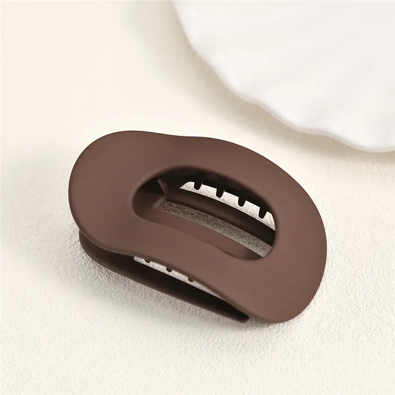 Korean Matte Acetate Hair Claw Clip 6