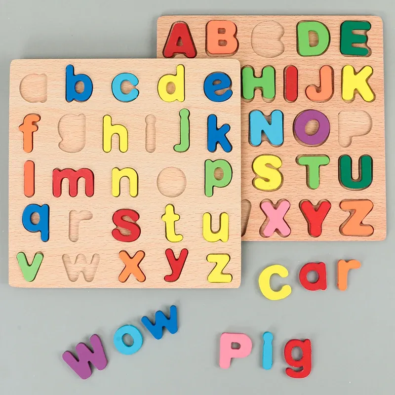 Wooden Montessori Learning Puzzle Toy 4