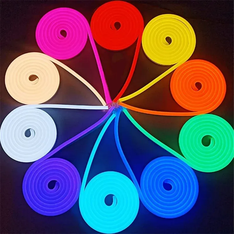 USB RGB LED Neon Rope Lights 4