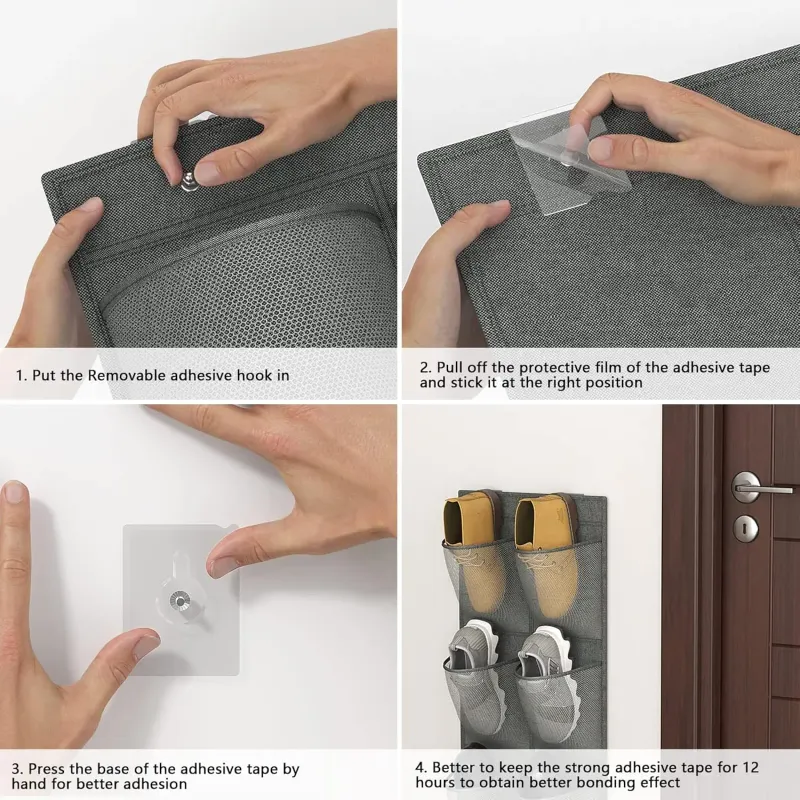 Hanging Shoe Organizer 2-Pack 6