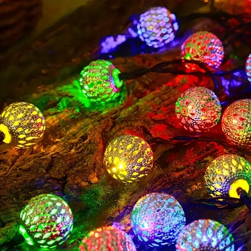 Moroccan Ball Fairy Lights 4