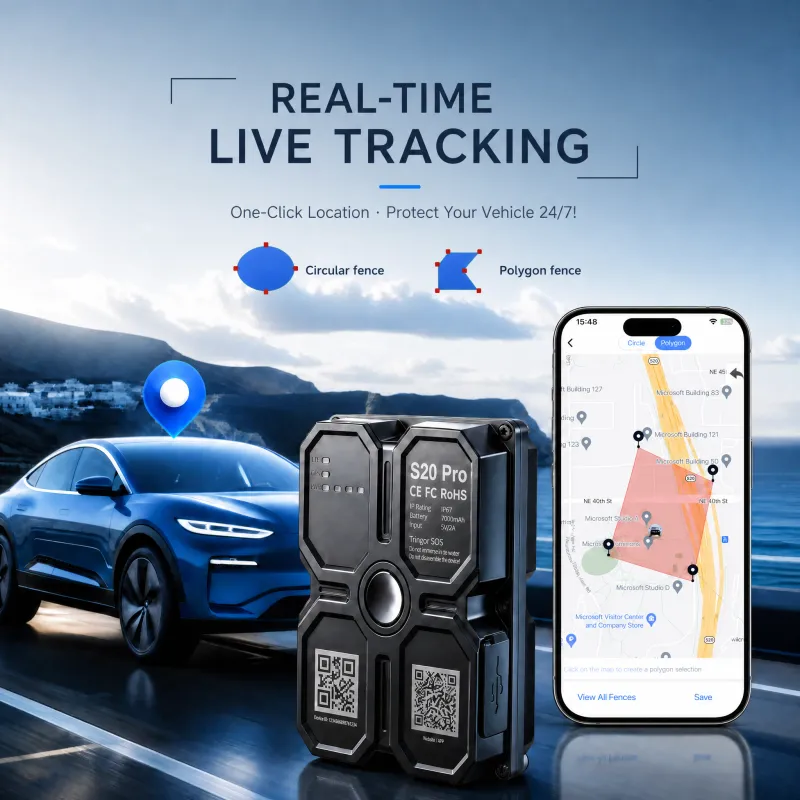 4G GPS Car Tracker Magnetic 7500mAh 2
