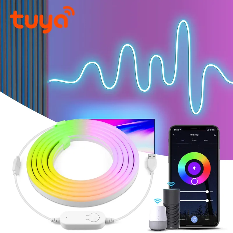 Tuya Smart RGB LED Neon Strip Light 1