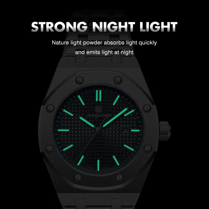 PAAZOMU Luxury Sport Quartz Watch for Men 4