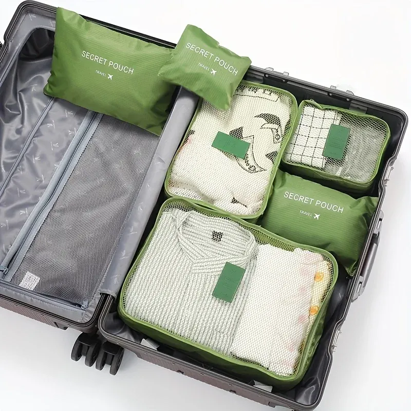 6pcs Travel Packing Cube Set 3