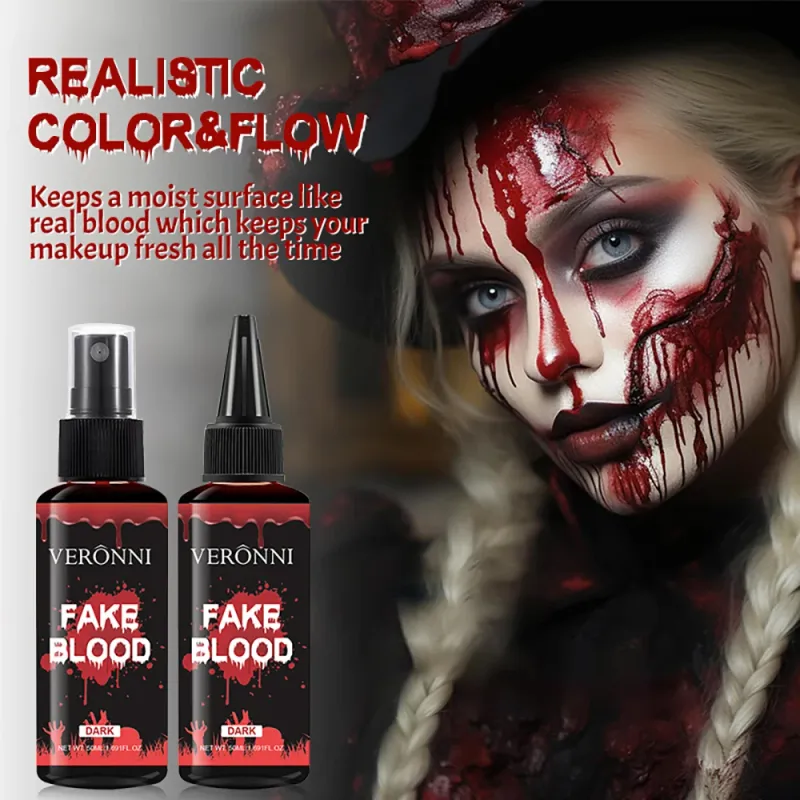 Realistic Fake Blood Gel SFX Makeup 5