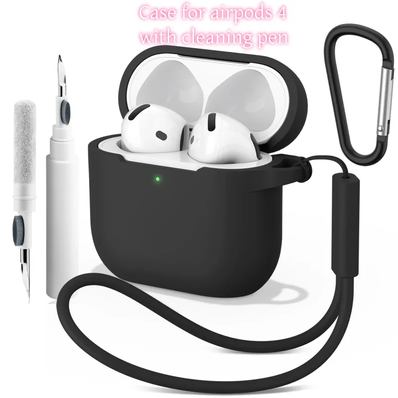 AirPods 4 Silicone Case with Cleaner Kit 1
