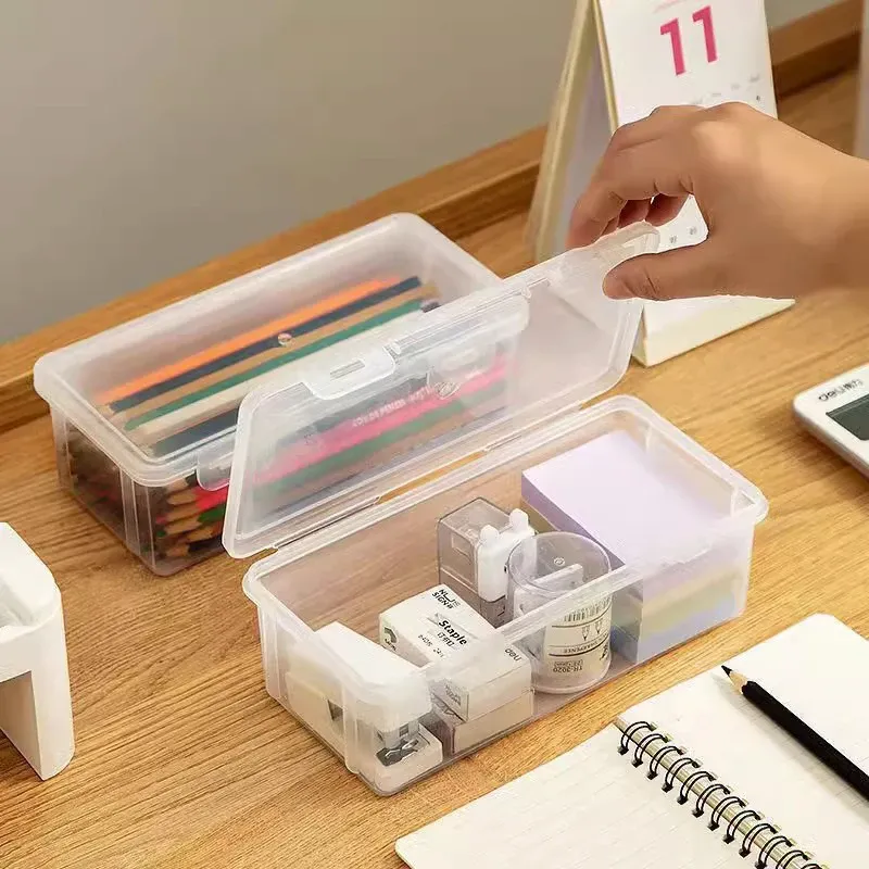 Stackable Clear Pen Storage Box 4
