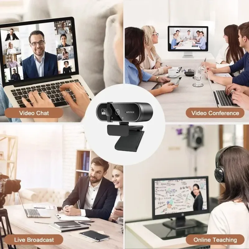 4K Autofocus Webcam with Microphone 3