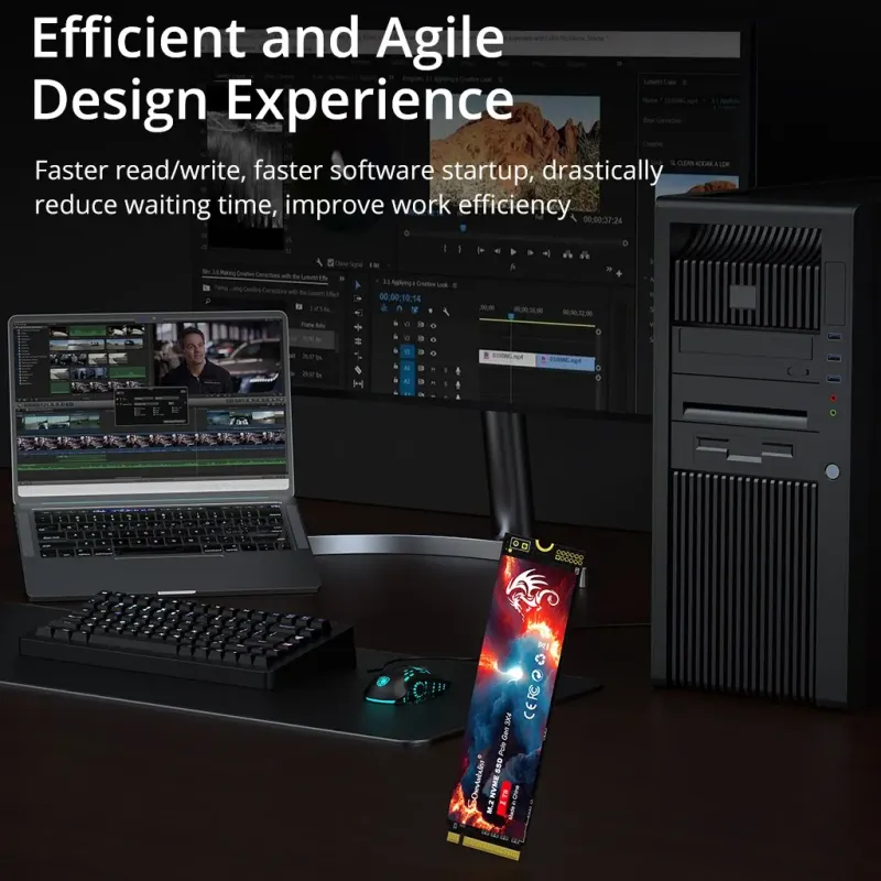 SomnAmbulist M.2 NVMe SSD 2280 PCIe 3.0 5