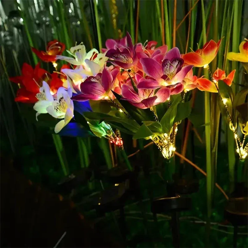 Solar Flower Lights - Multi Color LED 2