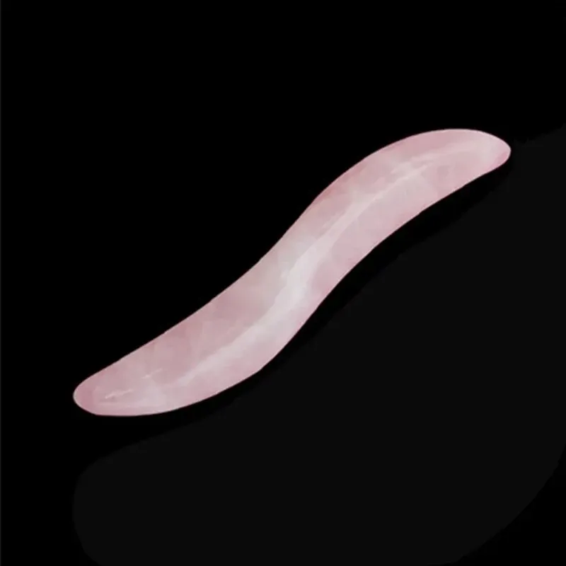 Rose Quartz Jade Roller & Gua Sha Set 6