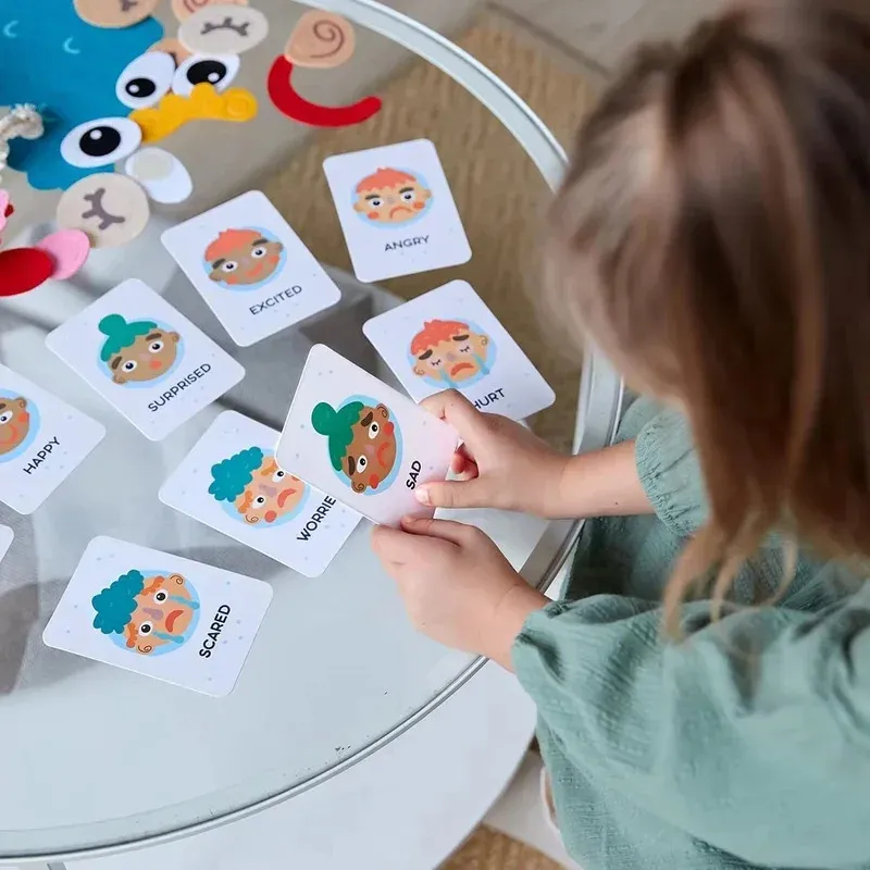 Kids Facial Expression Emotion Cards 5