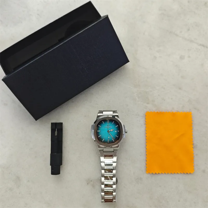 Luxury Square Military Men's Watch 2