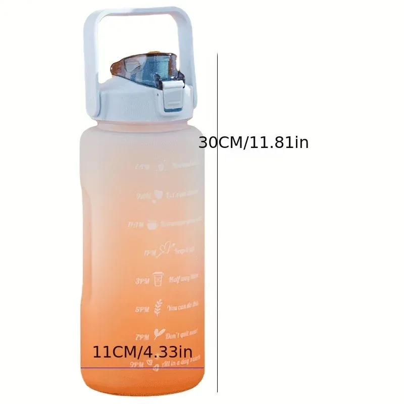 2L Motivational Leakproof Sport Water Bottle 6