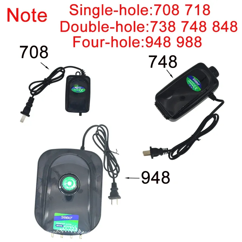 SOBO Silent Aquarium Air Pump 3