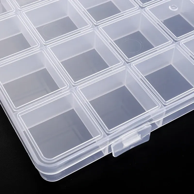 Clear Plastic Jewelry Organizer Box 1