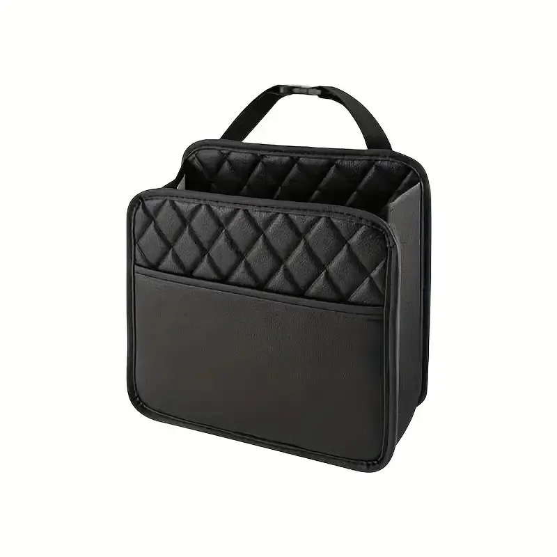 PU Leather Car Seat Organizer Bag 6