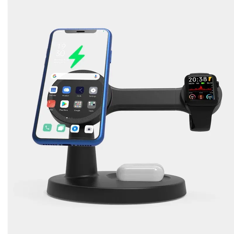 3-in-1 Magnetic Wireless Charger Stand 6