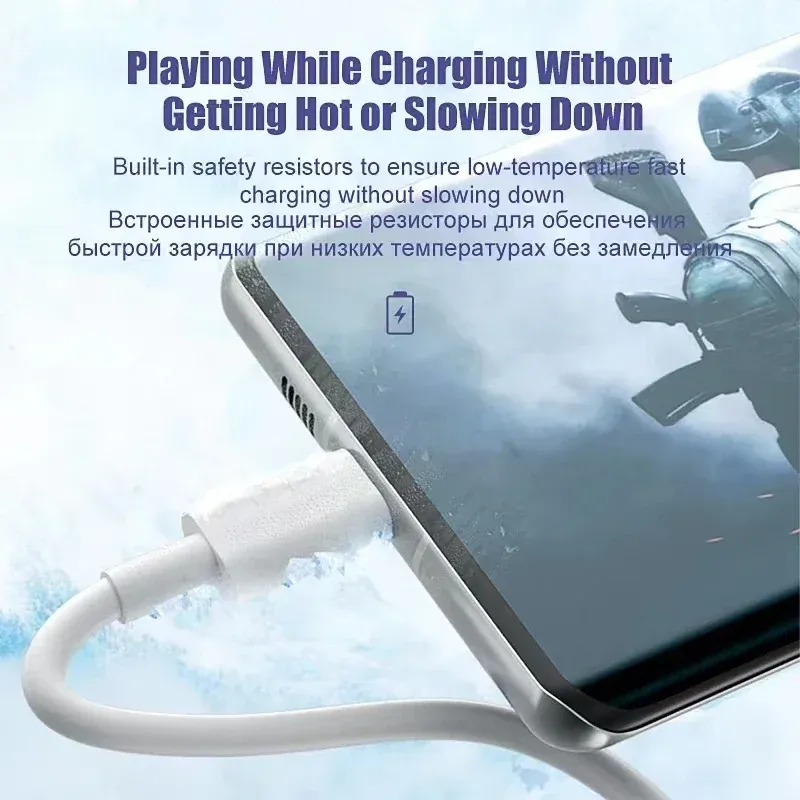 3-Pack 100W USB-C Fast Charger Cables 3