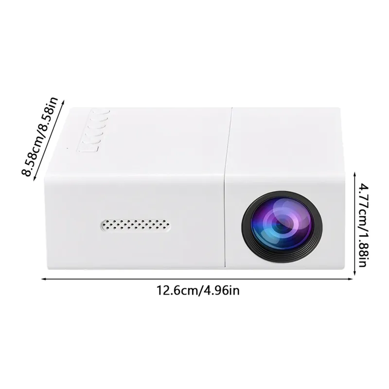 Portable Pico Projector with Remote 6