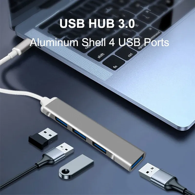 4-Port USB C Hub 3.0 Adapter 2