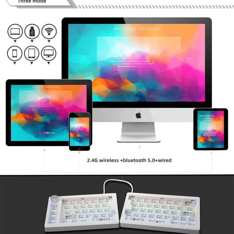 ZUOYA GMK70 Custom Mechanical Keyboard Kit 5