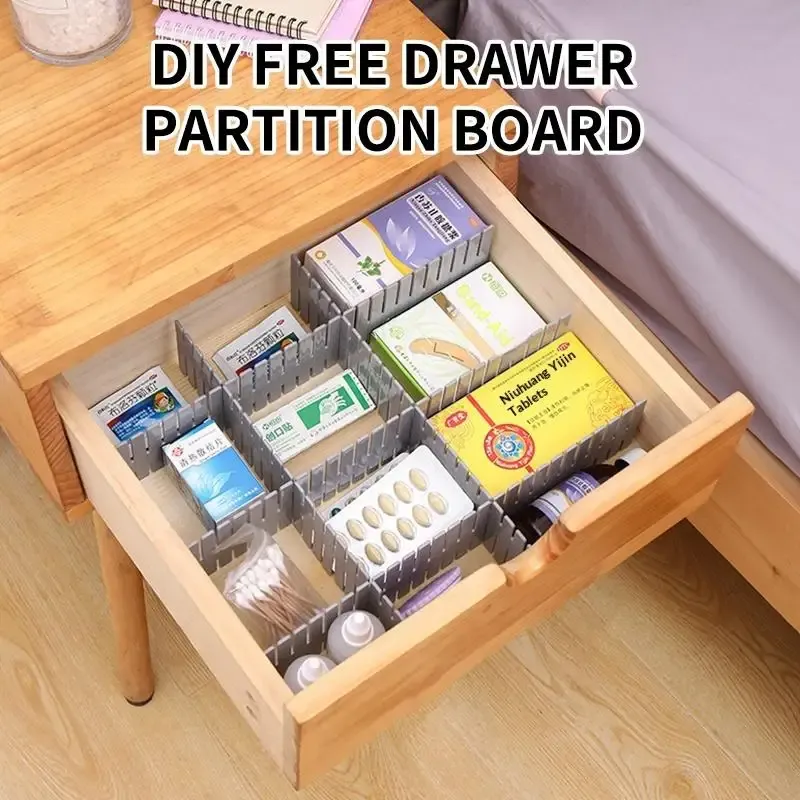 Adjustable Cabinet Divider Board Set 4pcs 6