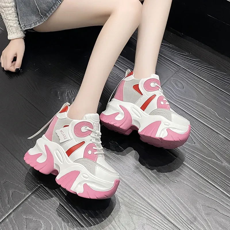 Chunky Platform Walking Sneakers 3