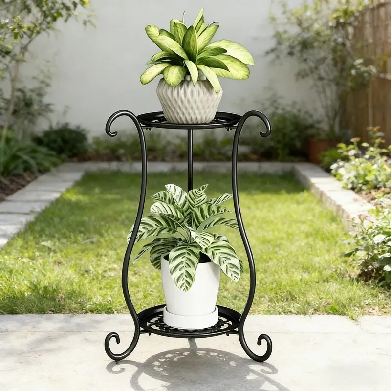Elegant Metal Flower Stand 2