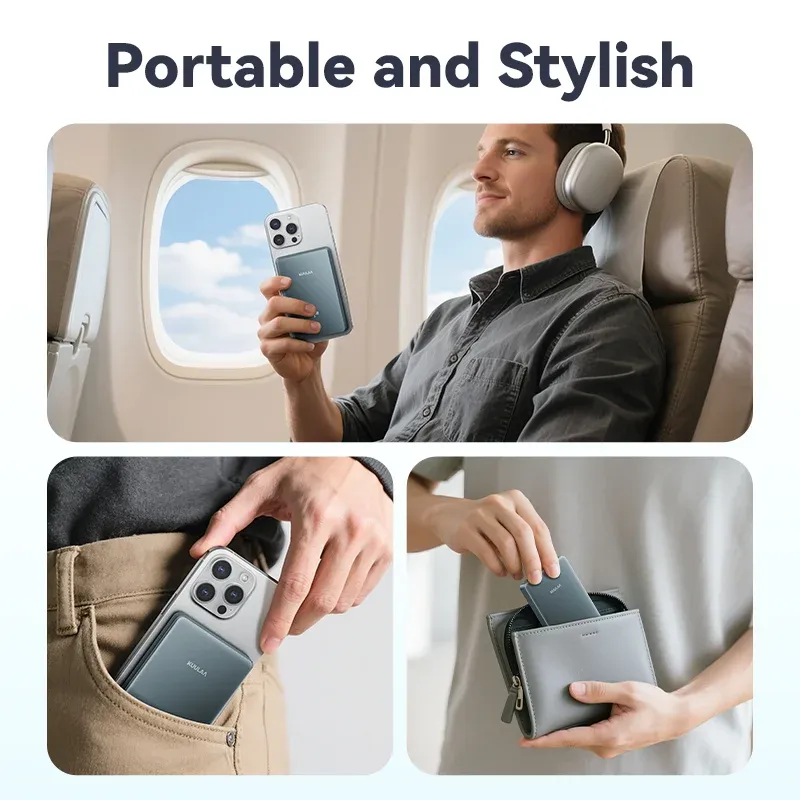 KUULAA Qi2 Magnetic Power Bank 10000mAh 6