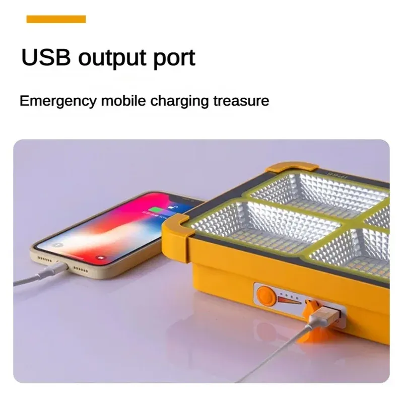 Solar Camping Lantern with Power Bank 4